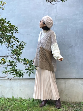 シオンさん（レディース・158cm）の秋コーディネート