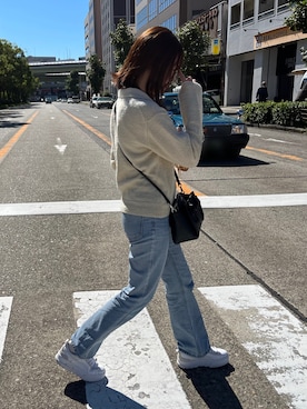 「FUN（ファン）のアイテム（パンツ）」を使った、kurumi,さん（レディース・163cm）の秋コーディネート