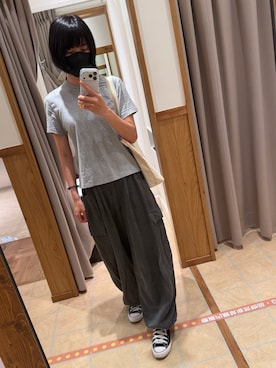 「Levi's（リーバイス）のアイテム（トップス）」を使った、F.Lさん（レディース・163cm）の夏コーディネート