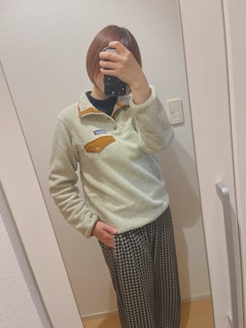 「パタゴニア」｜こえりさん（レディース・162cm）の秋コーディネート