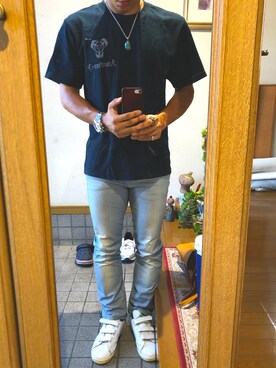 「PT05（ピーティーゼロチンクエ）のアイテム」を使った、RIZEさん（メンズ・165cm）の夏コーディネート