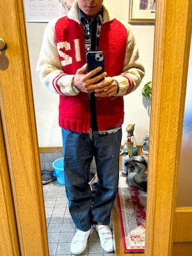 「SEIKO（セイコー）のアイテム」を使った、RIZEさん（メンズ・165cm）の冬コーディネート