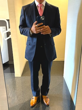 「CHROME HEARTS（クロムハーツ）のアイテム（アクセサリー）」を使った、RIZEさん（メンズ・165cm）の春コーディネート