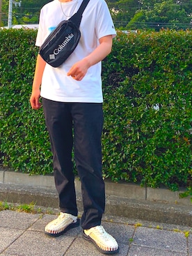「LOGOS（ロゴス）のアイテム」を使った、りおさん（メンズ・167cm）の春コーディネート