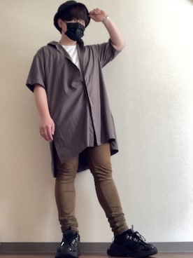 よぎまる🐰さん（メンズ・169cm）の春コーディネート