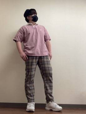 よぎまる🐰さんの（KANGOL | カンゴール）を使ったコーディネート