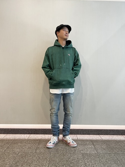 メンズ 22FW デニムパンツ スキニー ローウエスト（デニムパンツ