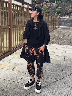 「CLOT（クロット）のアイテム」を使った、KёnJiさん（メンズ・170cm）の春コーディネート