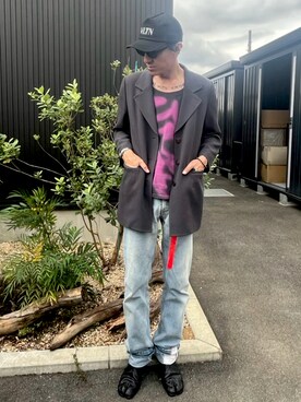 「アイテム（その他小物）」を使った、KёnJiさん（メンズ・170cm）の秋コーディネート