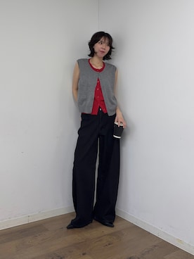 「goocy（グーシー）のアイテム」を使った、micchuさん（レディース・164cm）の夏コーディネート