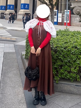 ハンプクヨコトビさん(レディース・162cm)の冬コーディネート