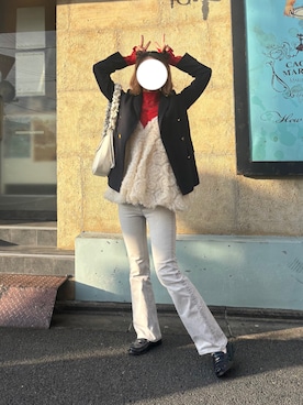 「アイテム（その他トップス）」を使った、maaacoalaさん（レディース・162cm）の秋コーディネート