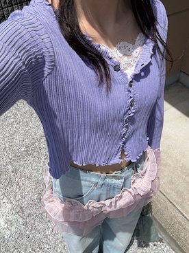 「アイテム（その他トップス）」を使った、プリンさん（レディース・162cm・20代）の夏コーディネート