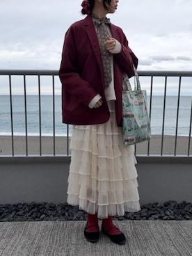 プリンさん（レディース・162cm）の冬コーディネート