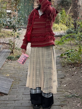 「VACANCY（ヴァカンシー）のアイテム」を使った、プリンさん（レディース・162cm）の冬コーディネート