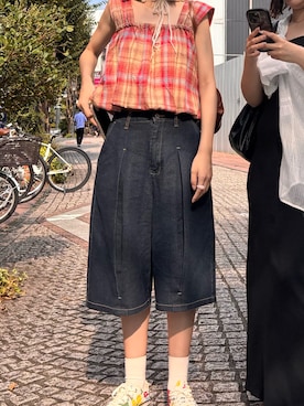 「アイテム（シューズ、その他）」を使った、プリンさん（レディース・162cm）の夏コーディネート