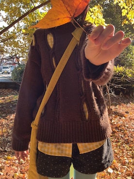 「Tabio（タビオ）のアイテム」を使った、プリンさん（レディース・162cm）の秋コーディネート