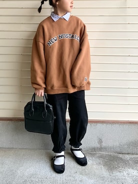 「SVEC（シュベック）のアイテム」を使った、N2さん（キッズ・120cm）の冬コーディネート
