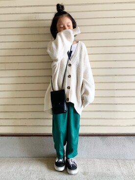 N2さん(キッズ・125cm)の秋コーディネート