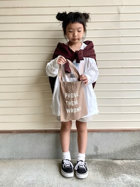 N2さん(キッズ・110cm)の秋コーディネート