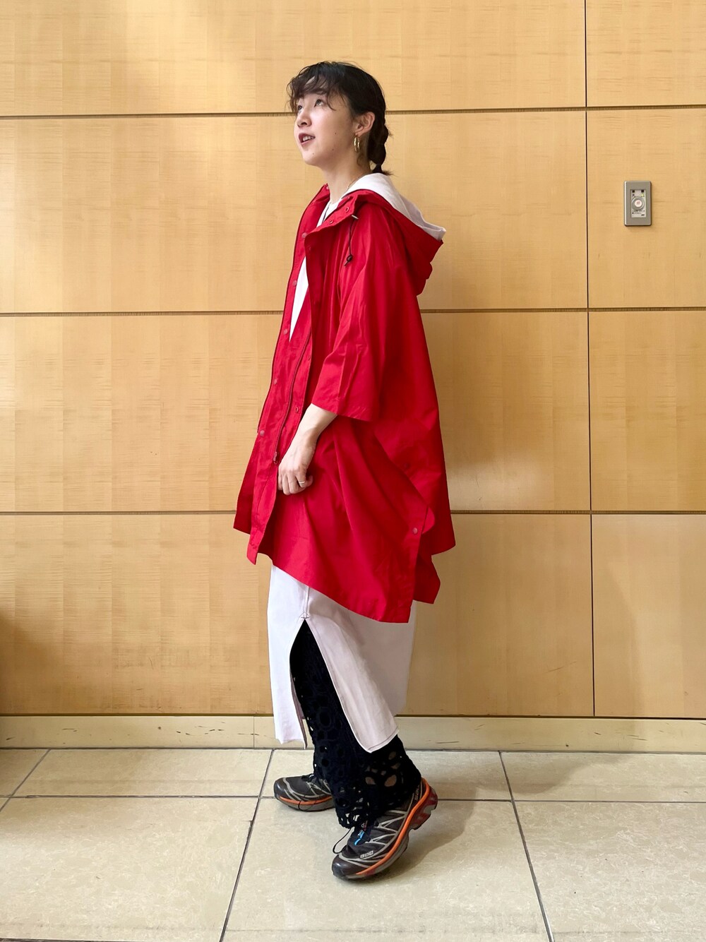 Traditional Weatherwearのポンチョを使った人気ファッション