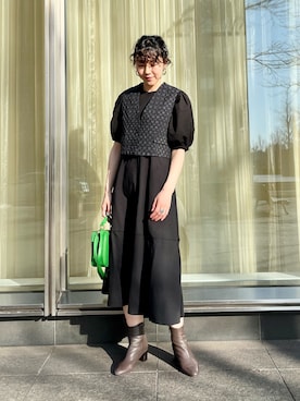 Kさん（レディース・170cm）の春コーディネート