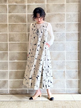 「RBS」｜「アイテム（ワンピース/ドレス）」を使った、Kさん（レディース・170cm）の春コーディネート
