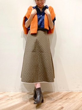 「アンディコール」｜miyukiさん（レディース・165cm）の秋コーディネート