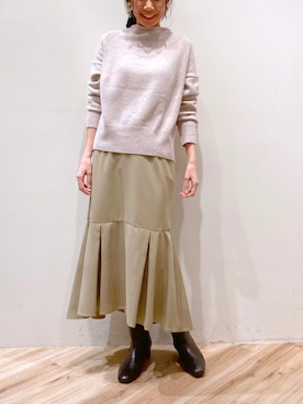 「アンディコール」｜miyukiさん（レディース・165cm）の冬コーディネート
