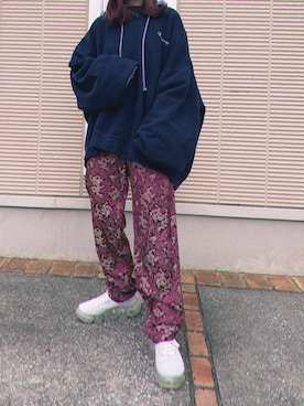 「CHIHIRO YASUDA（チヒロ ヤスダ）のアイテム」を使った、ｺﾘｺさん（レディース・155cm）の冬コーディネート