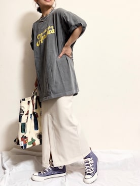 「152cm」｜「アイテム（アクセサリー）」を使った、ayuMi◡̈さん（レディース・152cm）の夏コーディネート