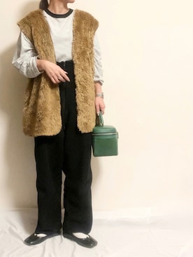 ayuMi◡̈さん（レディース・152cm）の秋コーディネート