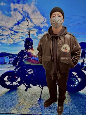 「ROTHCO（ロスコ）のアイテム」を使った、Scarecrowさん（メンズ・165cm）の冬コーディネート