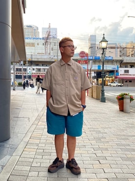 やなちゃんさん（メンズ・164cm）の夏コーディネート