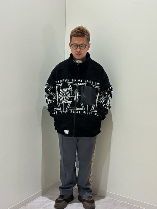 WEB LIMITED】Schott/ショット/NATIVE BOA FLEECE JACKET WEB LIMITED】Schott/ショット/NATIVE BOA FLEECE JACKET