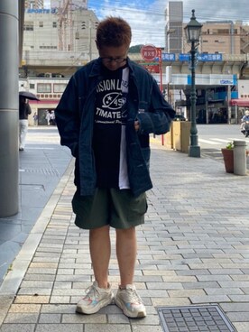 やなちゃんさん（メンズ・164cm）の夏コーディネート