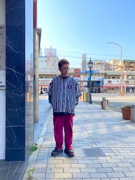 やなちゃんさん（メンズ・164cm）の春コーディネート