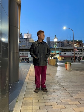 やなちゃんさん（メンズ・164cm）の春コーディネート