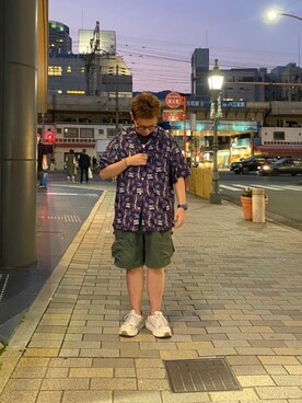 やなちゃんさん（メンズ・164cm）の夏コーディネート