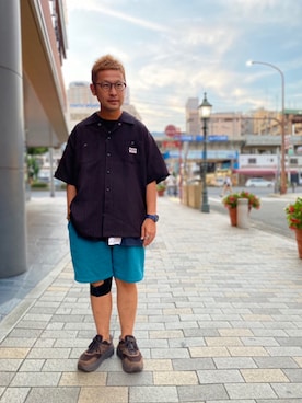 やなちゃんさん（メンズ・164cm）の夏コーディネート