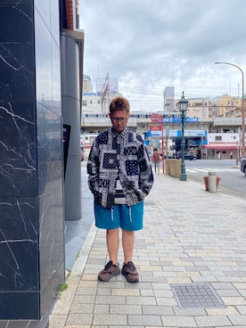 やなちゃんさん（メンズ・164cm）の春コーディネート