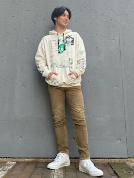 「diesel福岡」｜RYOさん（メンズ・177cm）の夏コーディネート