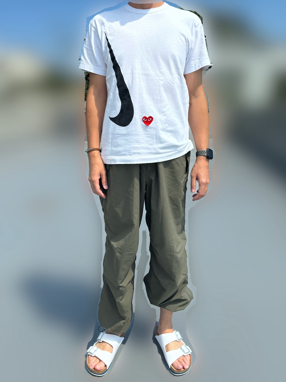 kensukokyoさんの（PLAY COMME des GARCONS）を使ったコーディネートの1枚目の写真