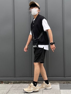 おぐさん(メンズ・156cm)の夏コーディネート