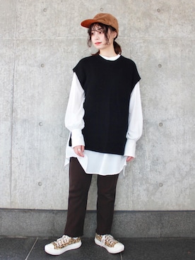 チャコさん（レディース・156cm）の秋コーディネート