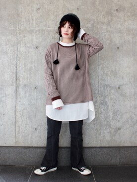 チャコさん（レディース・156cm）の秋コーディネート