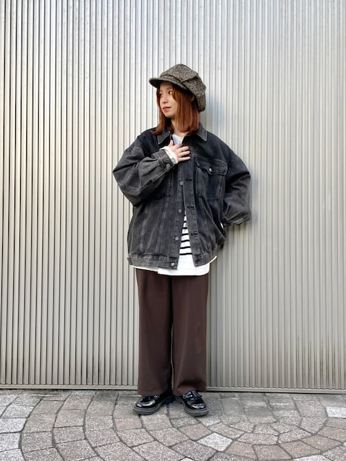 wee9s（ウィークス） デニムジャケット gジャン perfect silhouette