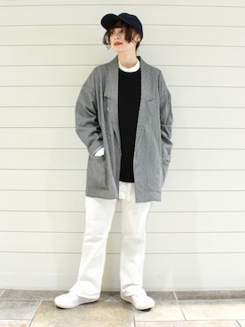 「ORNERTE」｜チャコさん（レディース・156cm）の冬コーディネート