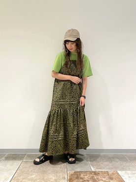 「ORNERTE」｜チャコさん（レディース・157cm）の夏コーディネート