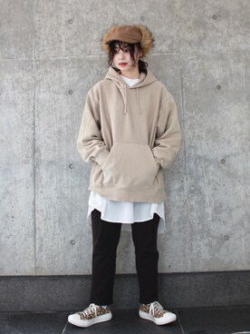 「ORNERTE」｜チャコさん（レディース・156cm）の秋コーディネート